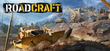 Grävmaskiner och bulldozer i arbete på en byggarbetsplats nära berg och elstolpar.